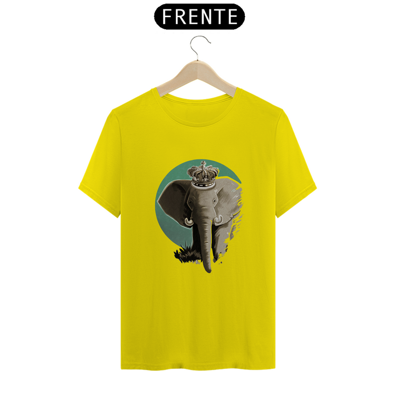 Camiseta Estampada Elephunk - Estampa Rei Elefante África Quality