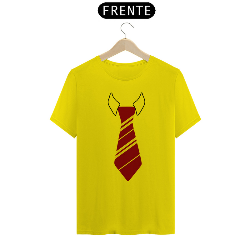 Camiseta Gravata Grifinória Harry Potter Estampada Cinema