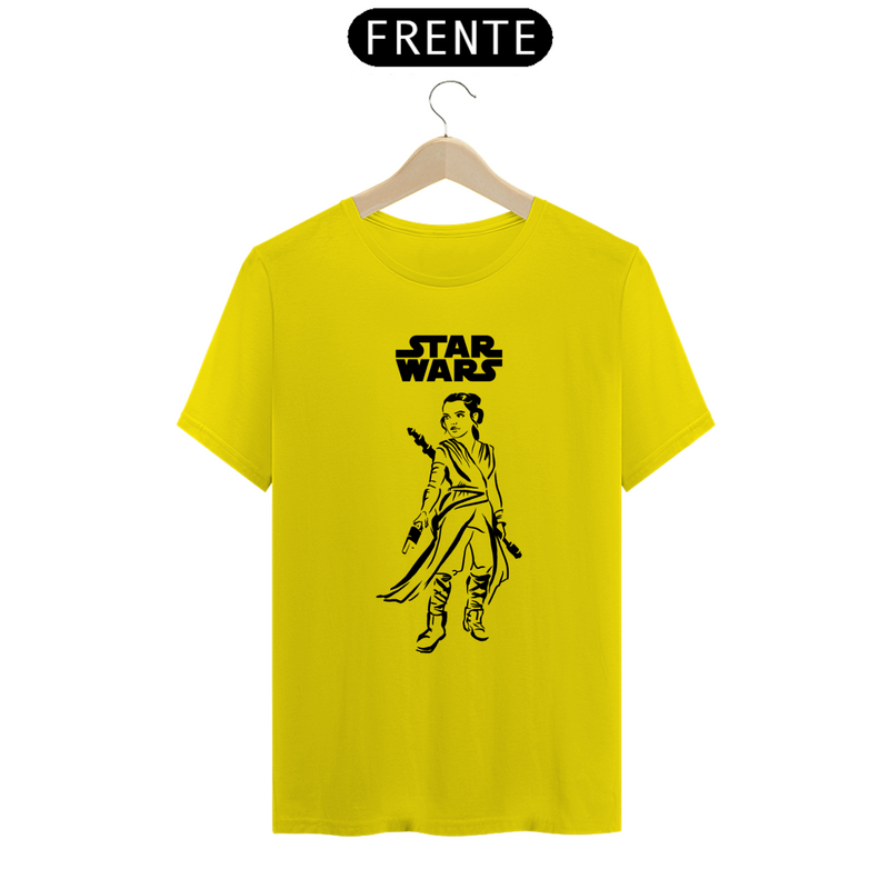 Camiseta Rey Star Wars Rey Daisy Ridley Estampada Quality