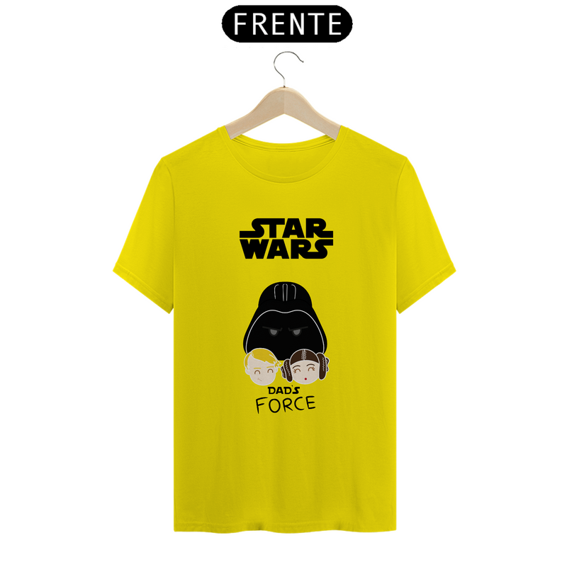 Camiseta Dads Force Filme Star Wars Papai Estampada Quality