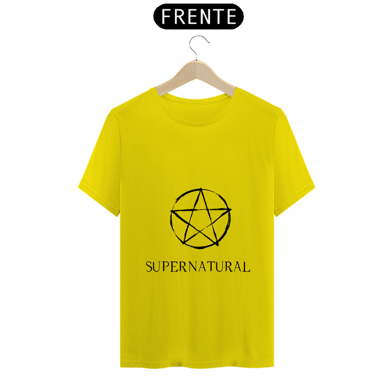 Camiseta Quality Estampa Série Supernatural - Sobrenatural Versão 3