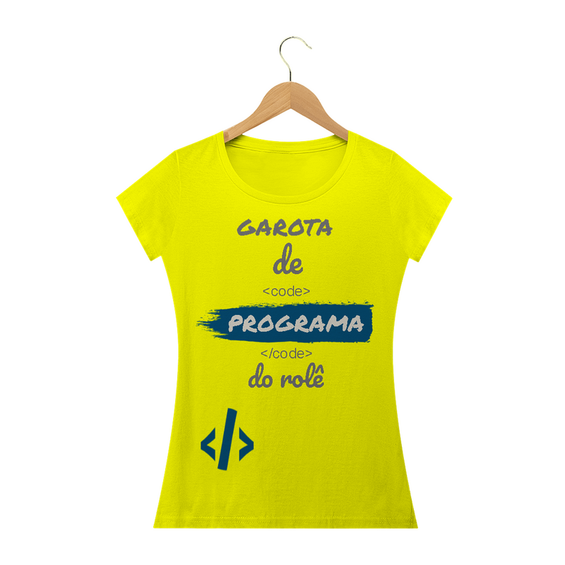 Camiseta Baby Long Quality Estampa Frase - Garota de Programa do rolê