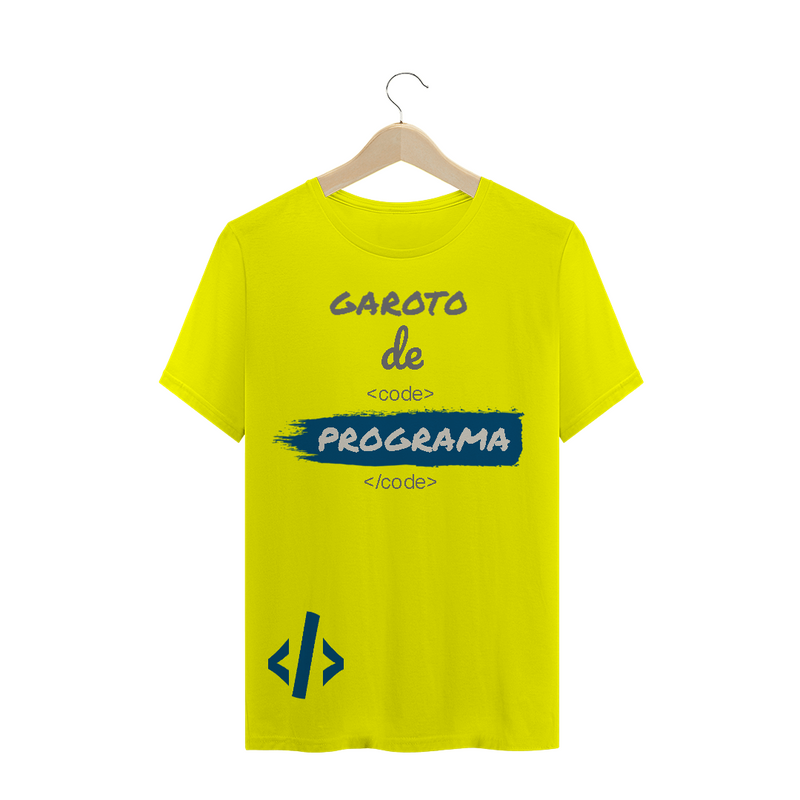 Camiseta Quality Estampa Frase - Garoto de Programa