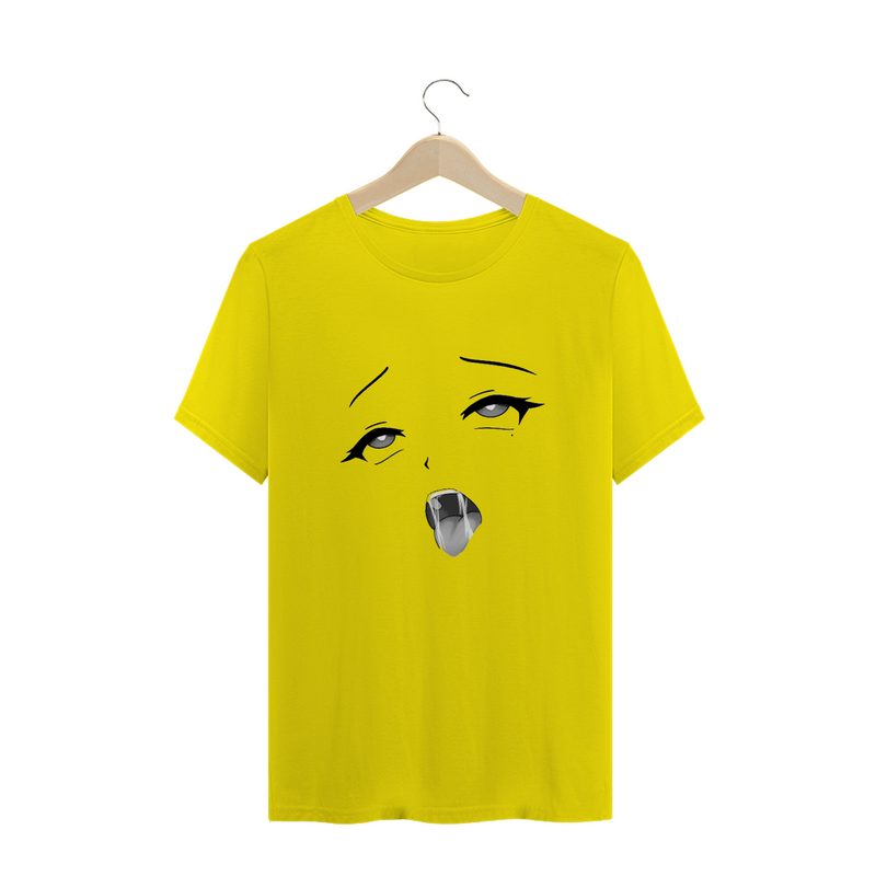 Camiseta Ahegao Princess Anime Hentai Estampada - Estampa Quality