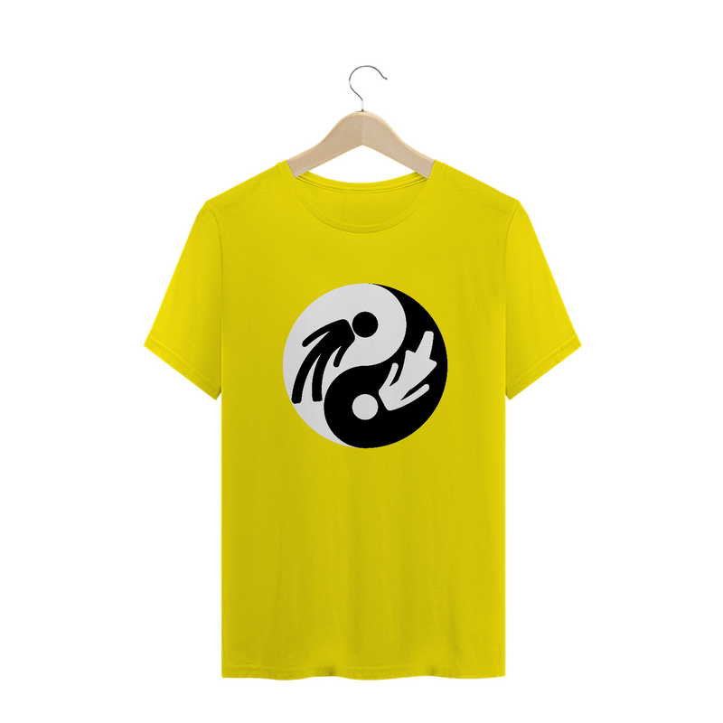 Camiseta Estampa Casal Yin and Yang Quality Estampada