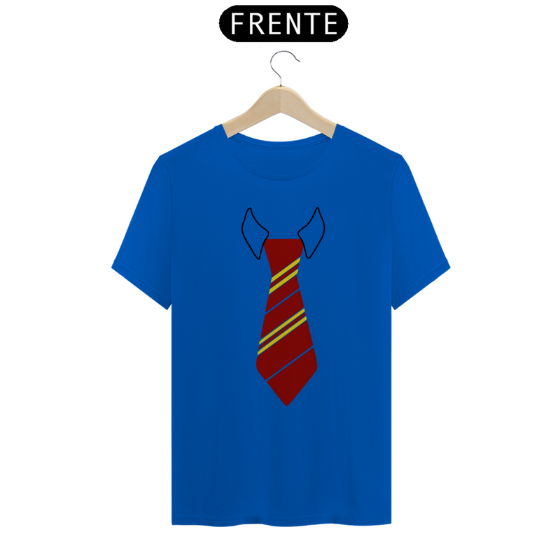 Camiseta Gravata Grifinória Harry Potter Estampada Cinema