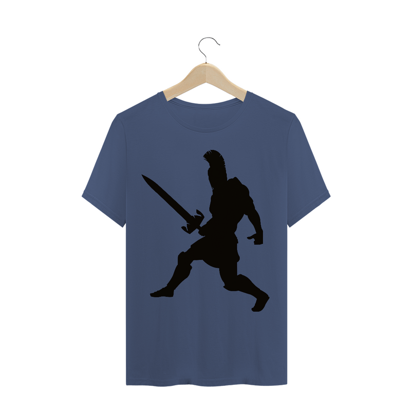 Camiseta Estonada Estampa Silhueta Gladiador