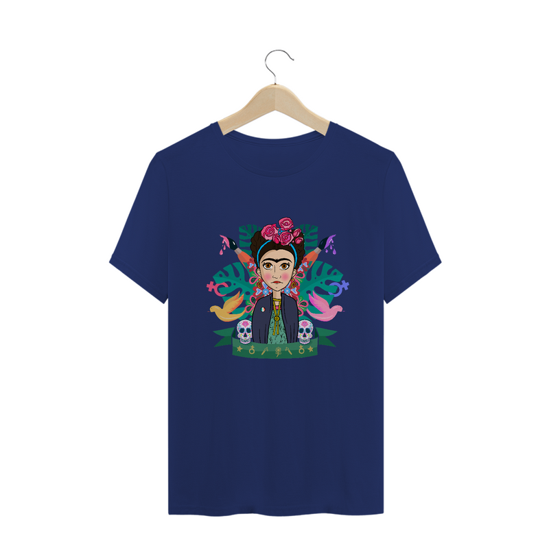 Camiseta Magdalena Carmen Frida Kahlo Pintora Estampa Quality