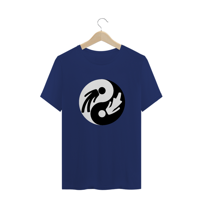 Camiseta Estampa Casal Yin and Yang Quality Estampada