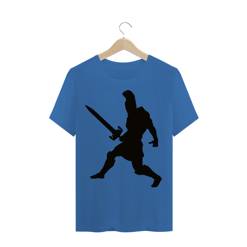 Camiseta Estonada Estampa Silhueta Gladiador