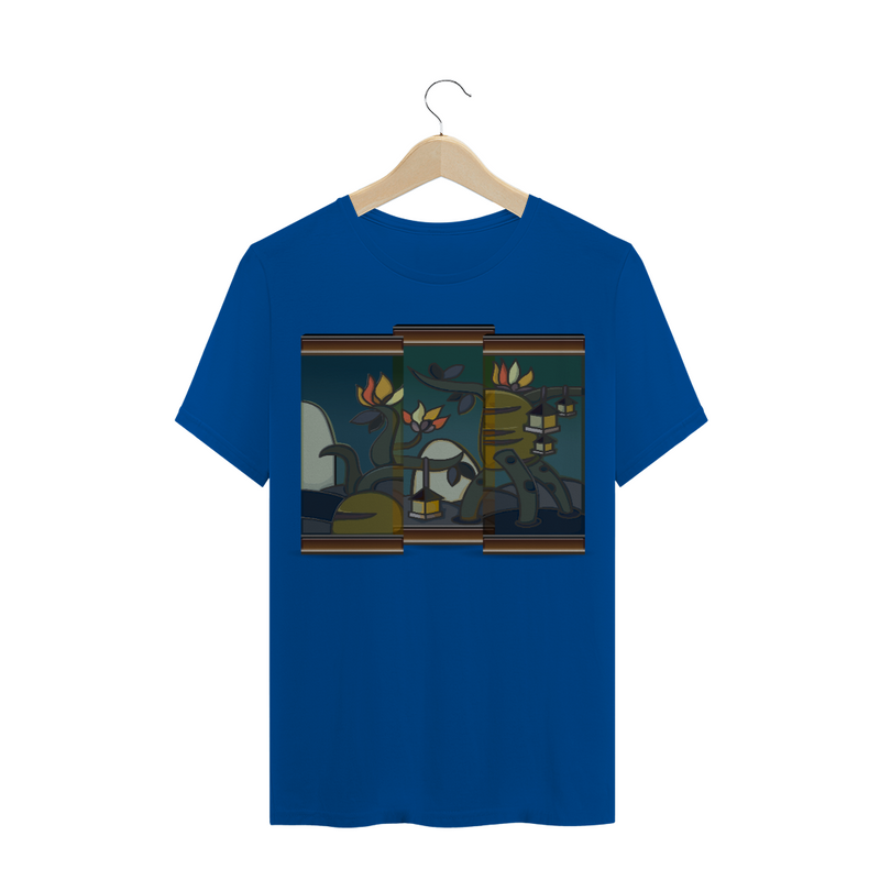 Camiseta Quality Masculina Estampa Quadro Artístico