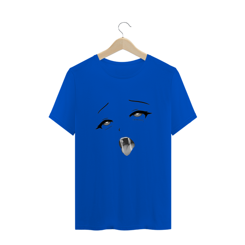 Camiseta Ahegao Princess Anime Hentai Estampada - Estampa Quality