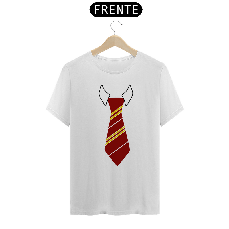 Camiseta Gravata Grifinória Harry Potter Estampada Cinema