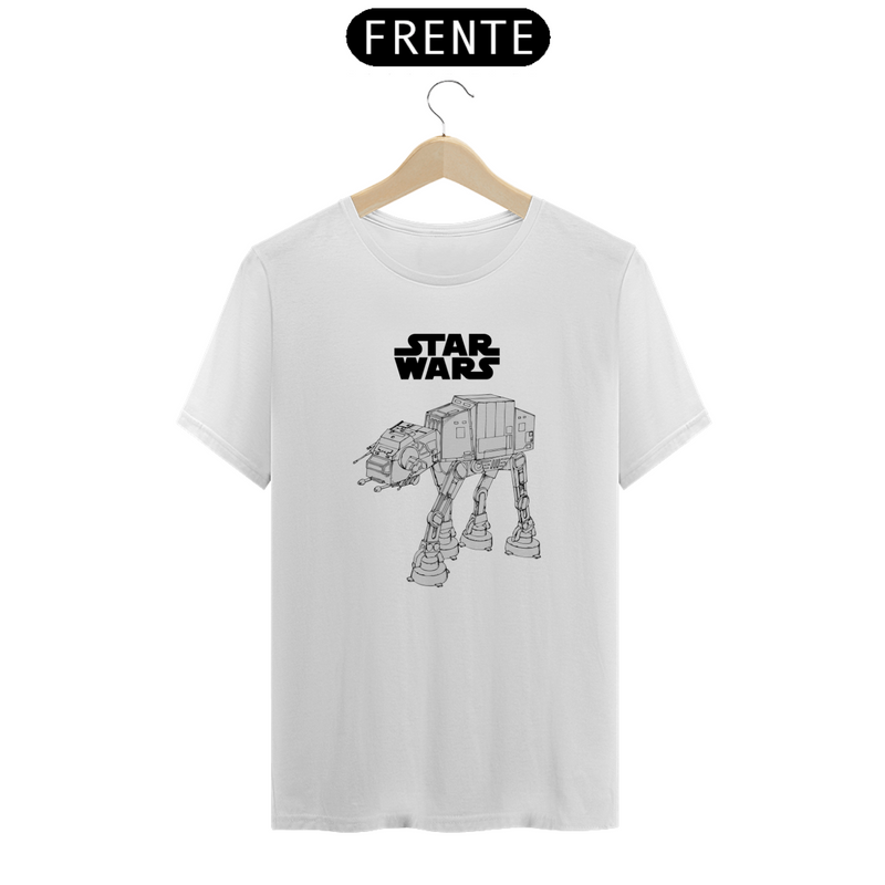 Camiseta Máquina de Combate Star Wars Arte Estampada Quality