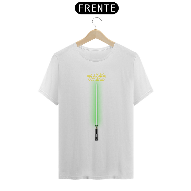 Camiseta Sabre de Luz Verde Star Wars -Espada Lightsaber Green