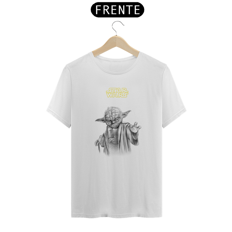 Camiseta Mestre Yoda Star Wars Master Estampada - Quality