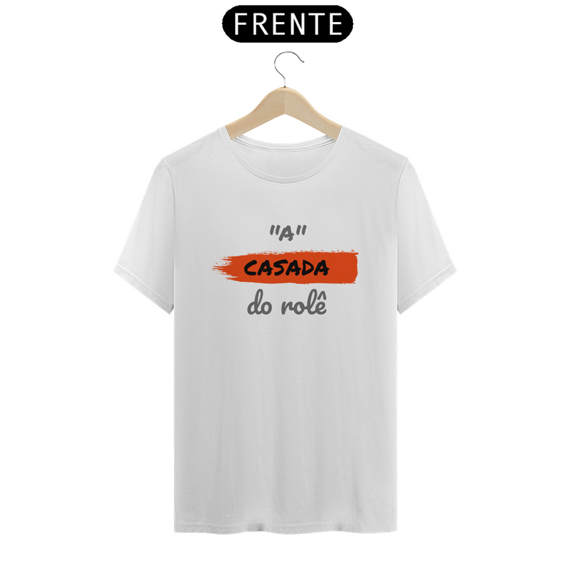 Camiseta Baby Long Quality Estampa Frase - A Casada do rolê