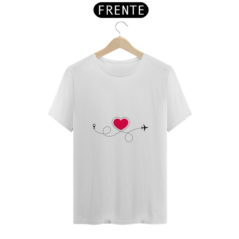 Camiseta Quality Estampa Meu Destino é o Amor