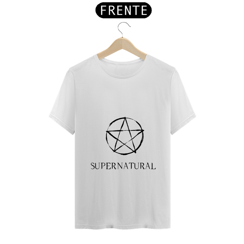 Camiseta Quality Estampa Série Supernatural - Sobrenatural Versão 3