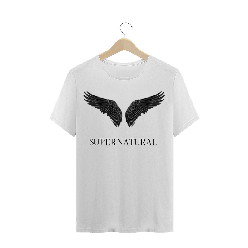 Camiseta Quality com Estampa da Série Supernatural - Sobrenatural Versão 2