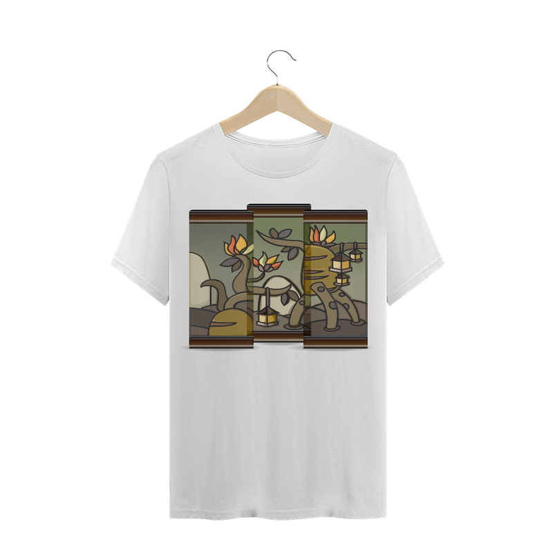 Camiseta Quality Masculina Estampa Quadro Artístico