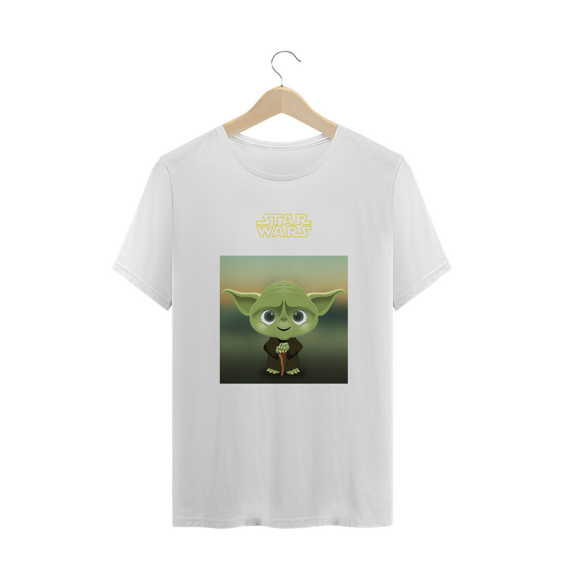 Camiseta Desenho Mestre Yoda Star Wars Master Estampada Quality