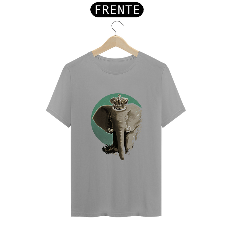 Camiseta Estampada Elephunk - Estampa Rei Elefante África Quality