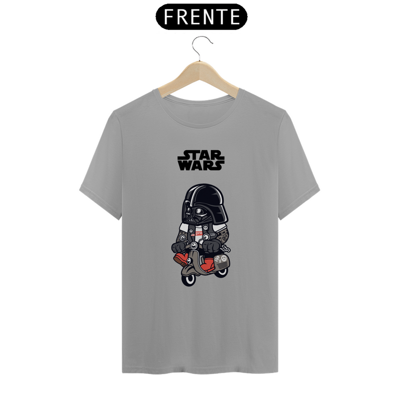 Camiseta Lord Darth Vader Cartoon Motoqueiro Star Wars Estampado Quality