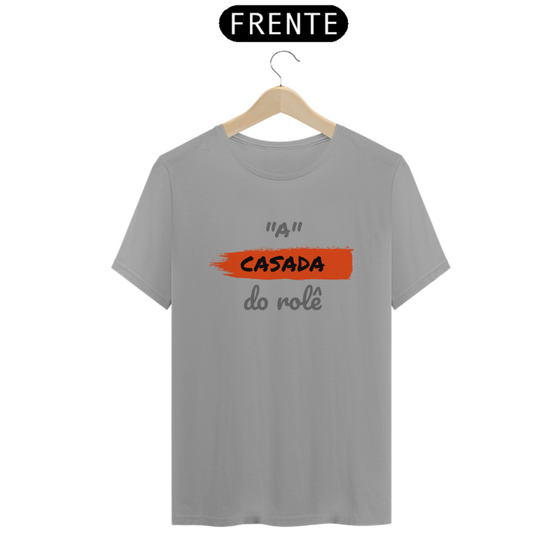 Camiseta Baby Long Quality Estampa Frase - A Casada do rolê