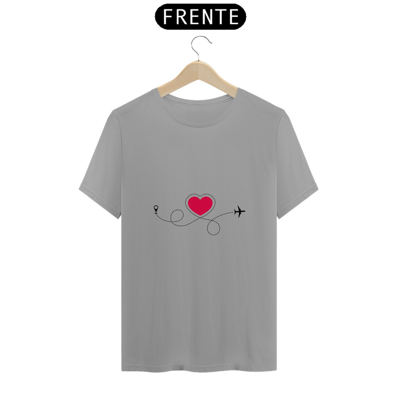 Camiseta Quality Estampa Meu Destino é o Amor