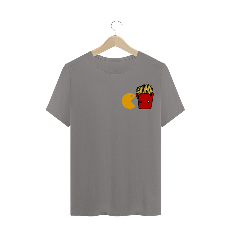 Camiseta Quality Estampa PAC-MAN com Fritas