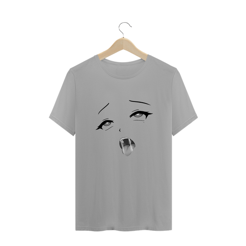 Camiseta Ahegao Princess Anime Hentai Estampada - Estampa Quality