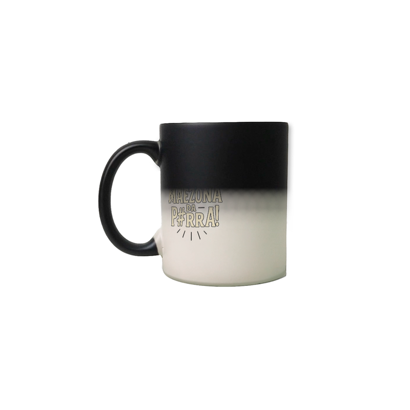 Caneca Mágica Estampada Frase Mãezona da P