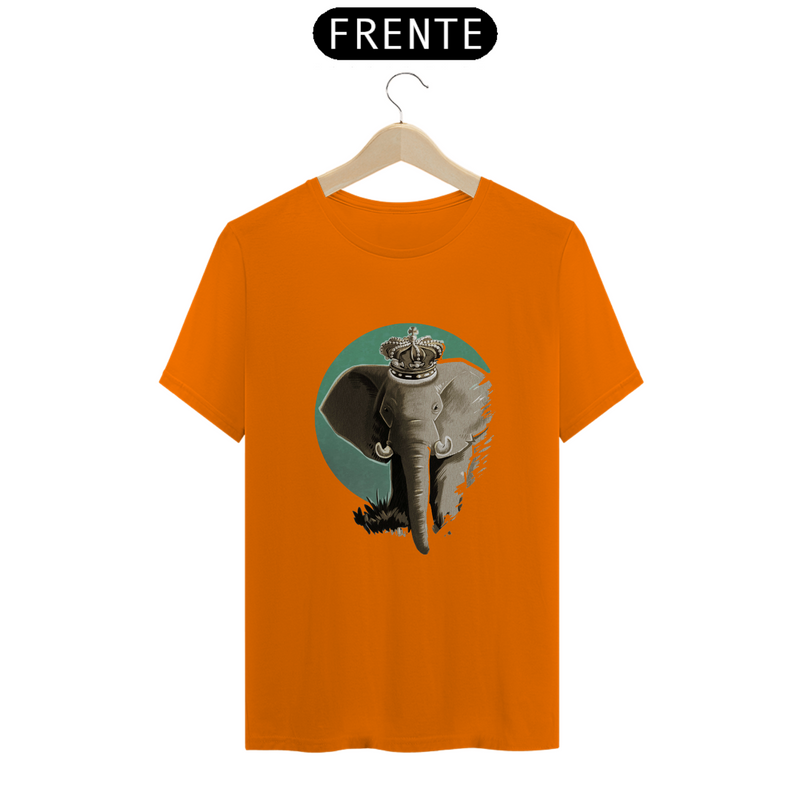 Camiseta Estampada Elephunk - Estampa Rei Elefante África Quality