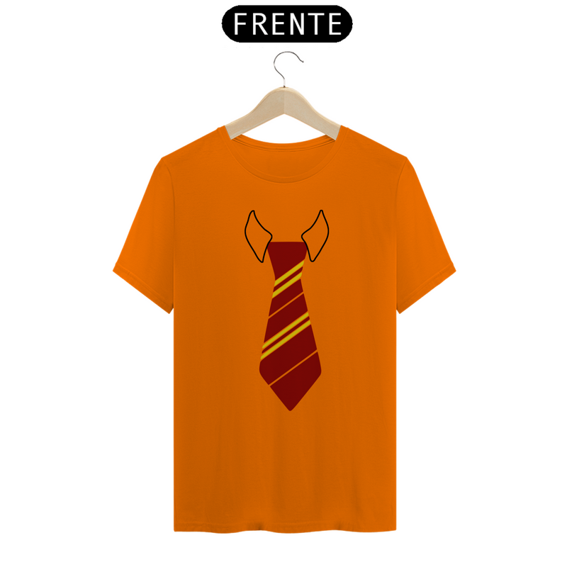 Camiseta Gravata Grifinória Harry Potter Estampada Cinema