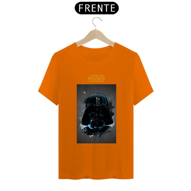 Camiseta Darth Vader Capacete Star Wars Estampada - Quality