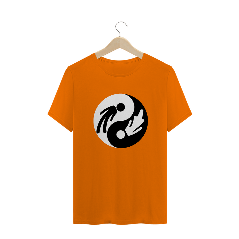 Camiseta Estampa Casal Yin and Yang Quality Estampada