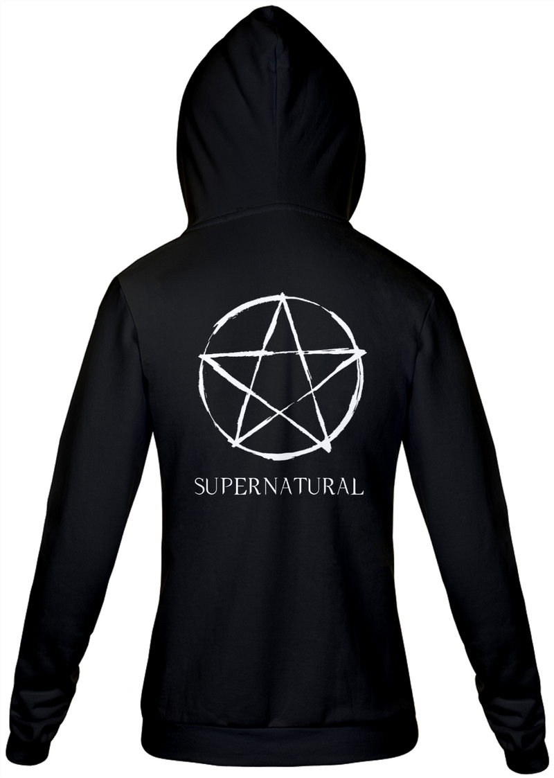 Jaqueta Moletom Masculino com Estampa Série Supernatural