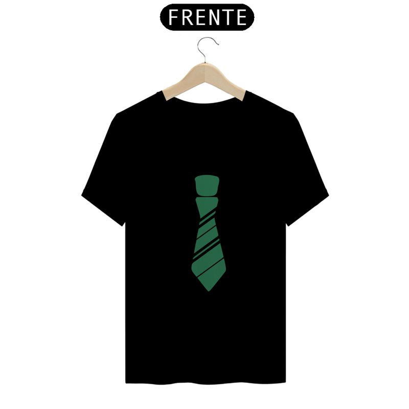 Camiseta Gravata Verde Cinema Estampada