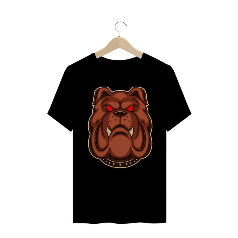 Camiseta Quality Estampa Cachorro Bulldog