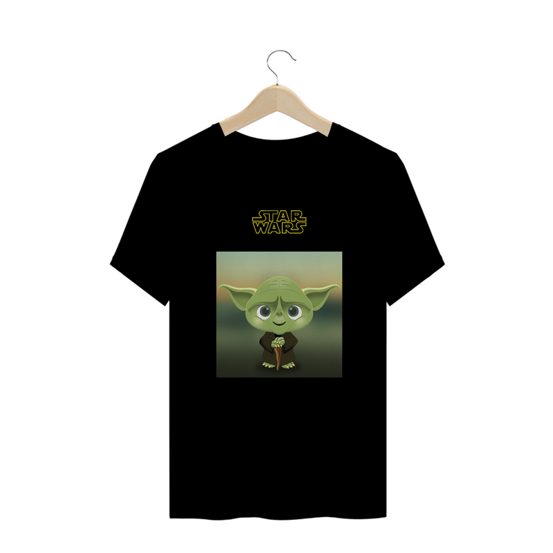 Camiseta Desenho Mestre Yoda Star Wars Master Estampada Quality