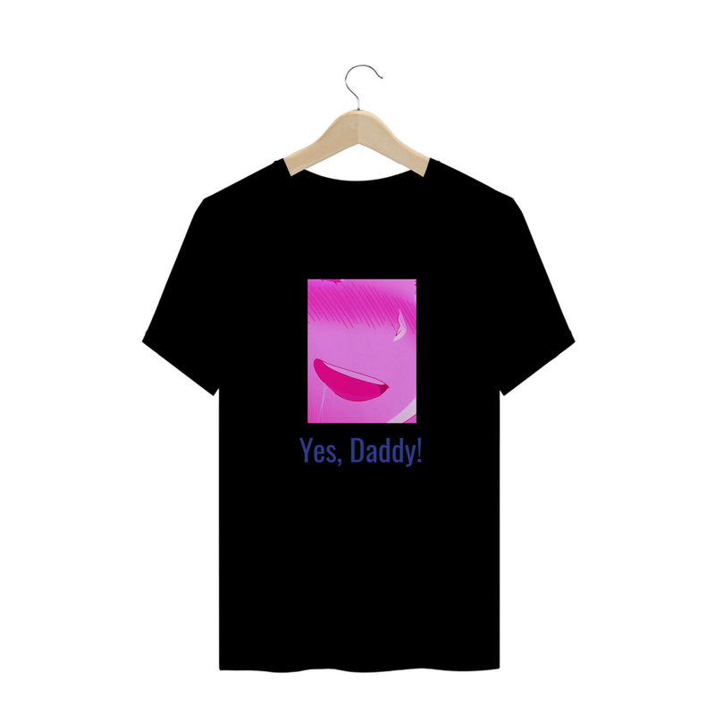 Camiseta Anime Hentai Yes, Daddy Estampa Quality