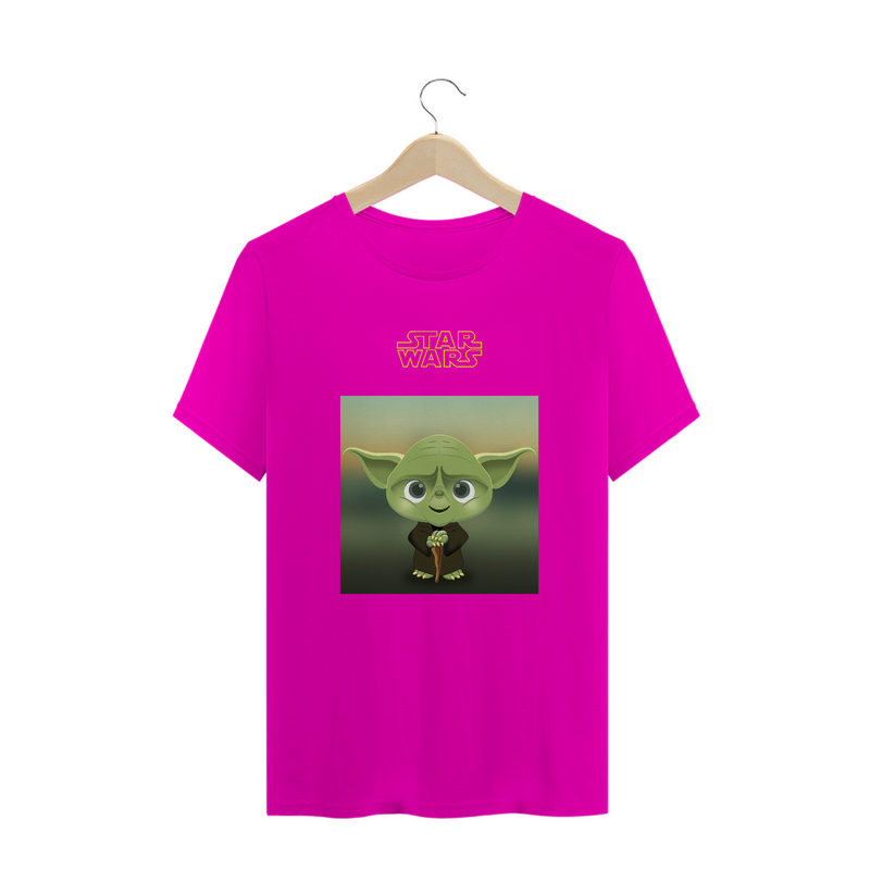 Camiseta Desenho Mestre Yoda Star Wars Master Estampada Quality