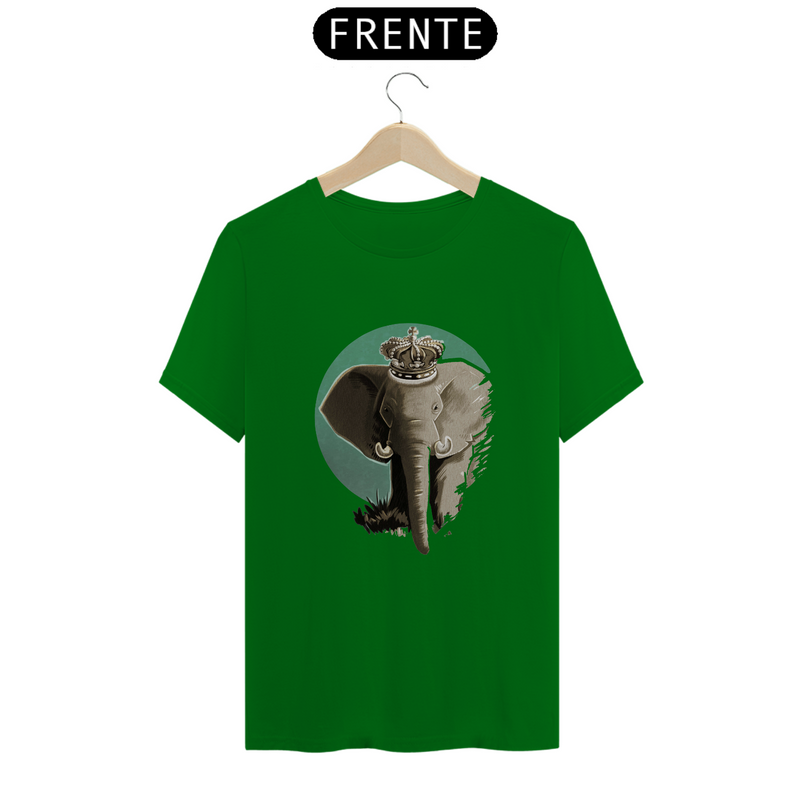 Camiseta Estampada Elephunk - Estampa Rei Elefante África Quality