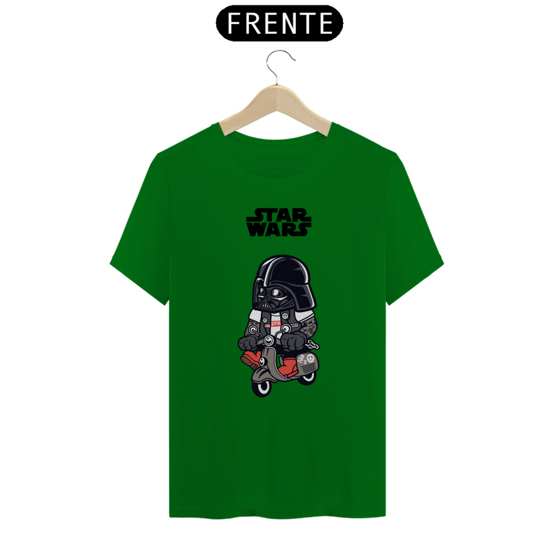 Camiseta Lord Darth Vader Cartoon Motoqueiro Star Wars Estampado Quality