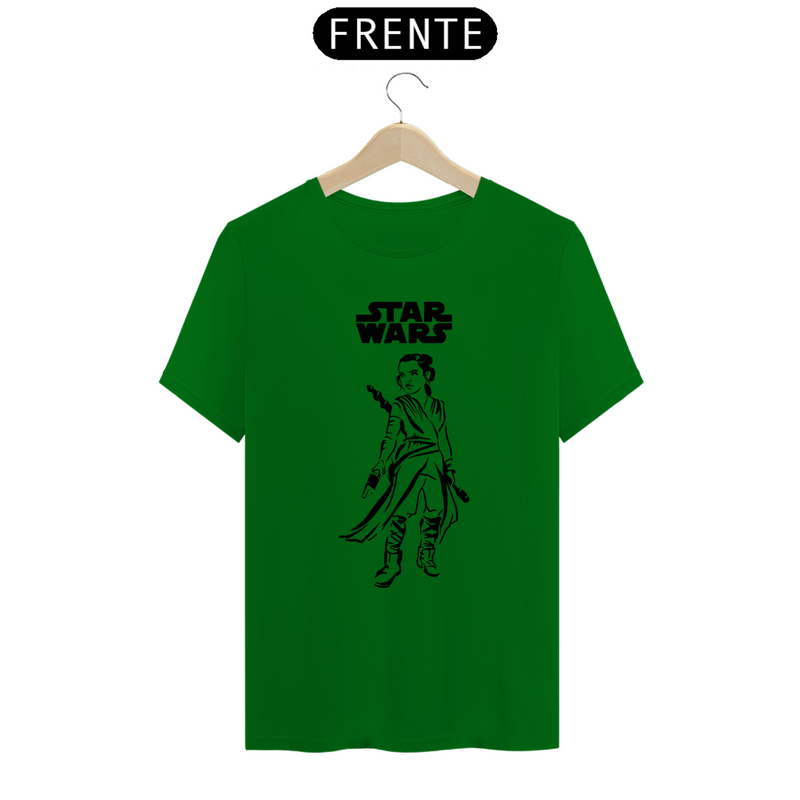 Camiseta Rey Star Wars Rey Daisy Ridley Estampada Quality