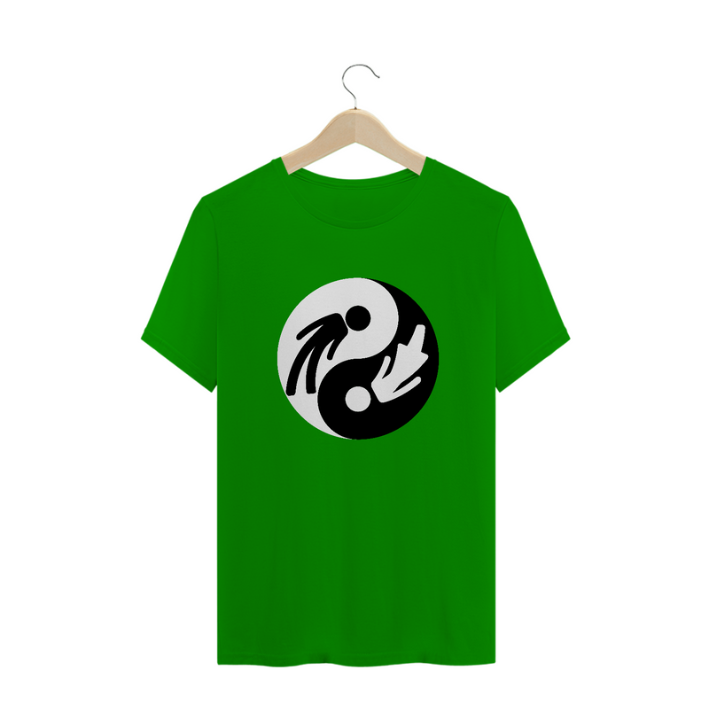 Camiseta Estampa Casal Yin and Yang Quality Estampada