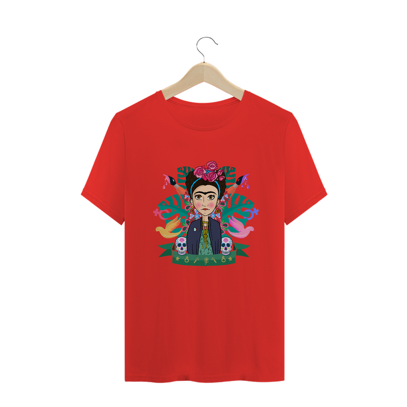 Camiseta Magdalena Carmen Frida Kahlo Pintora Estampa Quality