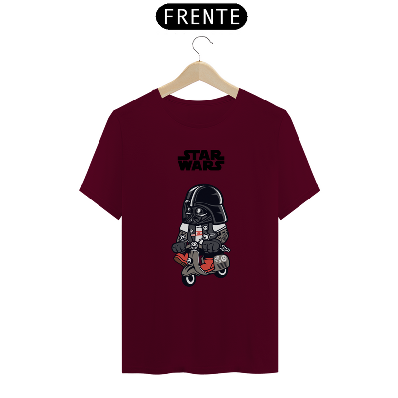 Camiseta Lord Darth Vader Cartoon Motoqueiro Star Wars Estampado Quality